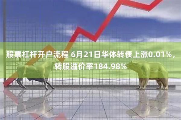 股票杠杆开户流程 6月21日华体转债上涨0.01%，转股