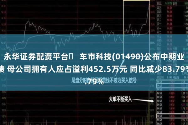 永华证券配资平台	 车市科技(01490)公布中期业绩 母公司拥有人应占溢利452.5万元 同比减少83.79%