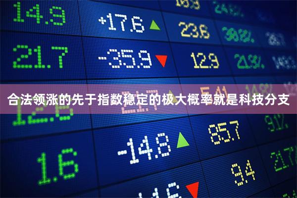 合法领涨的先于指数稳定的极大概率就是科技分支