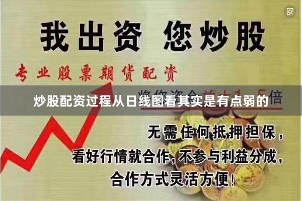 炒股配资过程从日线图看其实是有点弱的